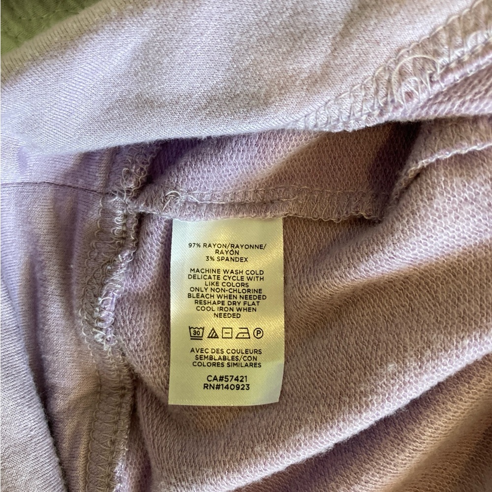COPY - Loft Lou & Grey Softblend Cowl Neck Lavender Women's Pullover Sweater La… - Picture 5 of 5